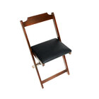 Conjunto De Mesa Dobrável Com 4 Cadeiras De Madeira Imbuia As