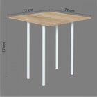 Conjunto De Mesa Dobrável E 4 Banquetas Expert Ciplafe