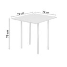 Conjunto De Mesa Dobrável E 4 Banquetas Expert Ciplafe