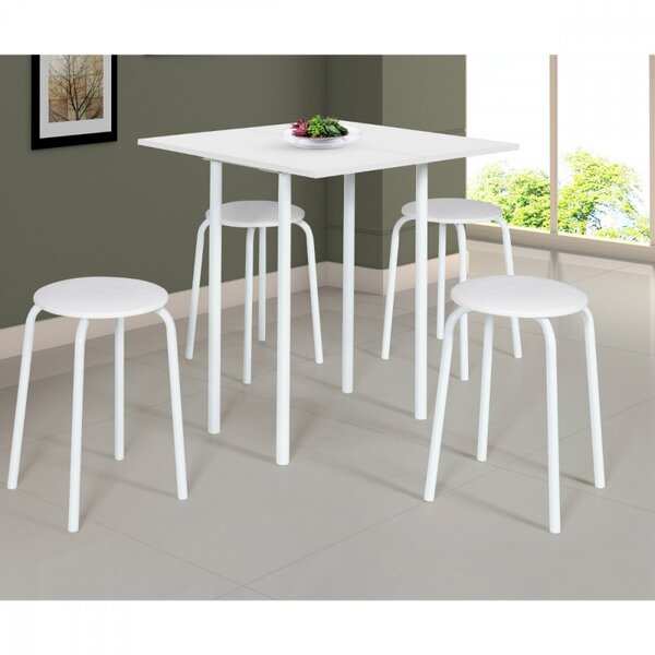 Conjunto De Mesa Dobrável E 4 Banquetas Expert Ciplafe