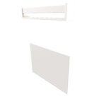 Conjunto De Mesa Dobrável E Prateleira Para Home Office Ou Es