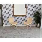 Conjunto De Mesa Dobrável Retrátil 1,40 Branco/noronha + 2 Ca