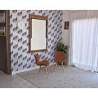 Conjunto De Mesa Dobrável Retrátil 1,40 Branco/noronha + 2 Ca