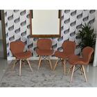 Conjunto De Mesa Dobrável Retrátil 1,40 Branco/noronha + 4 Ca