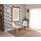 Conjunto De Mesa Dobrável Retrátil 1,40 Branco/noronha Inox +