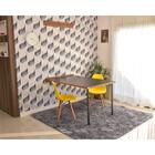 Conjunto De Mesa Dobrável Retrátil 1,40 Preto/noronha + 2 Cad