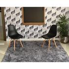 Conjunto De Mesa Dobrável Retrátil 1,40 Preto/noronha + 2 Cad