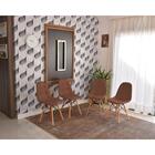 Conjunto De Mesa Dobrável Retrátil 1,40 Preto/noronha Inox +