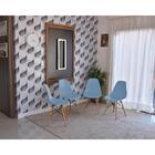 Conjunto De Mesa Dobrável Retrátil 1,40 Preto/noronha Inox +