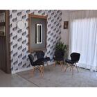 Conjunto De Mesa Dobrável Retrátil 1,40 Preto/noronha Inox +