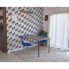 Conjunto De Mesa Dobrável Retrátil 1,40 Volpi + 2 Cadeiras Ei