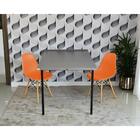 Conjunto De Mesa Dobrável Retrátil 1,40 Volpi + 2 Cadeiras Ei