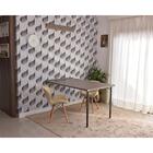 Conjunto De Mesa Dobrável Retrátil 1,40 Volpi + 2 Cadeiras Ei