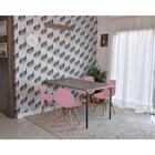 Conjunto De Mesa Dobrável Retrátil 1,40 Volpi + 4 Cadeiras Ei