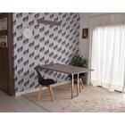 Conjunto De Mesa Dobrável Retrátil 1,40 Volpi Inox + 2 Cadeir