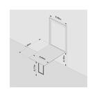 Conjunto De Mesa Dobrável Retrátil 1,40 Volpi Inox + 4 Cadeir