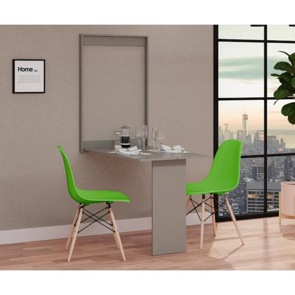 Conjunto De Mesa Dobrável Retrátil 100cm Volpi Com 2 Cadeiras