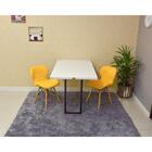 Conjunto De Mesa Dobrável Retrátil 120 X 75 Branca + 2 Cadeir