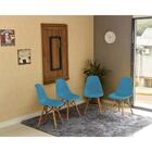 Conjunto De Mesa Dobrável Retrátil 120 X 75 Noronha + 4 Cadei