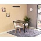 Conjunto De Mesa Dobrável Retrátil 120 X 75 Preta + 2 Cadeira