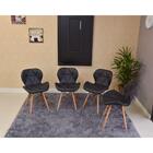 Conjunto De Mesa Dobrável Retrátil 120 X 75 Preta + 4 Cadeira