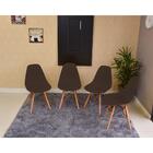 Conjunto De Mesa Dobrável Retrátil 120 X 75 Preta + 4 Cadeira