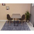 Conjunto De Mesa Dobrável Retrátil 120 X 75 Volpi + 2 Cadeira