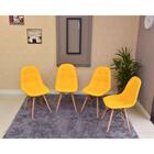 Conjunto De Mesa Dobrável Retrátil 120 X 75 Volpi + 4 Cadeira