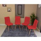 Conjunto De Mesa Dobrável Retrátil 120 X 75 Volpi + 4 Cadeira