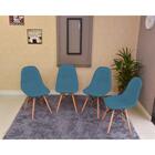 Conjunto De Mesa Dobrável Retrátil 120 X 75 Volpi + 4 Cadeira