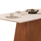 Conjunto De Mesa Dulce Dj 1,80x0,90 Com 6 Cadeiras Zoe