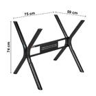 Conjunto De Mesa E 4 Cadeiras 1,20cm Para Cozinha Luna-ciplaf