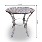 Conjunto De Mesa Elíptico - 4 Cadeiras + 1 Mesa