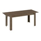 Conjunto De Mesa Extensível 160x190cm Com 06 Cadeiras Estofad