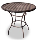 Conjunto De Mesa Fibra Sintética Amsterdã - 4 Poltronas + 1 M