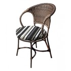 Conjunto De Mesa Fibra Sintética Amsterdã - 4 Poltronas + 1 M