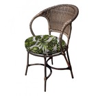 Conjunto De Mesa Fibra Sintética Arcobalena - 4 Poltronas + 1