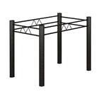 Conjunto De Mesa Itália 1,20m Tampo Granito Com 4 Cadeiras 59