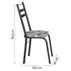 Conjunto De Mesa Itália New Com 4 Cadeiras 1,20m Artefamol Da