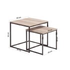 Conjunto De Mesa Lateral Parati Novabras