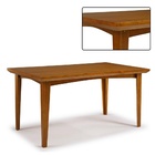 Conjunto De Mesa Madeira Maciça Com 6 Cadeiras União - Mel