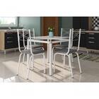 Conjunto De Mesa Malva 0,75cm 4 Cadeiras 119dreamy House