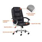 Conjunto De Mesa Marselha Branca Com Cadeira De Escritório Pr