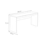 Conjunto De Mesa Marselha Com Cadeira De Escritório Secretári