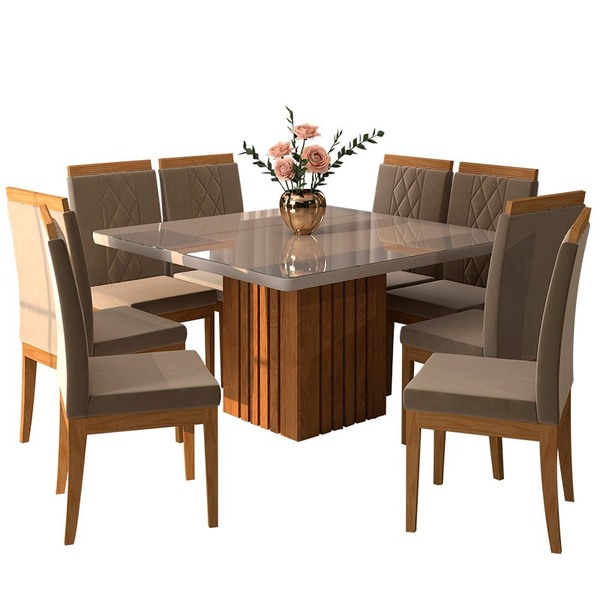 conjunto de mesa para sala de jantar