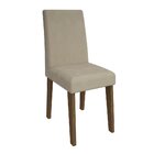 Conjunto de Mesa Para Sala de Jantar C/ Vidro Temperado e 4 C