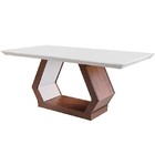 Conjunto De Mesa Para Sala De Jantar Com 6 Cadeiras Ibis/agat