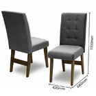 Conjunto De Mesa Para Sala De Jantar Com 8 Cadeiras Esparta-d