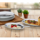 Conjunto De Mesa Para Servir 4 Peças Travessas Pinça Inox