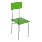 Conjunto De Mesa Quadrada Com 4 Cadeiras Ferrum Colorido